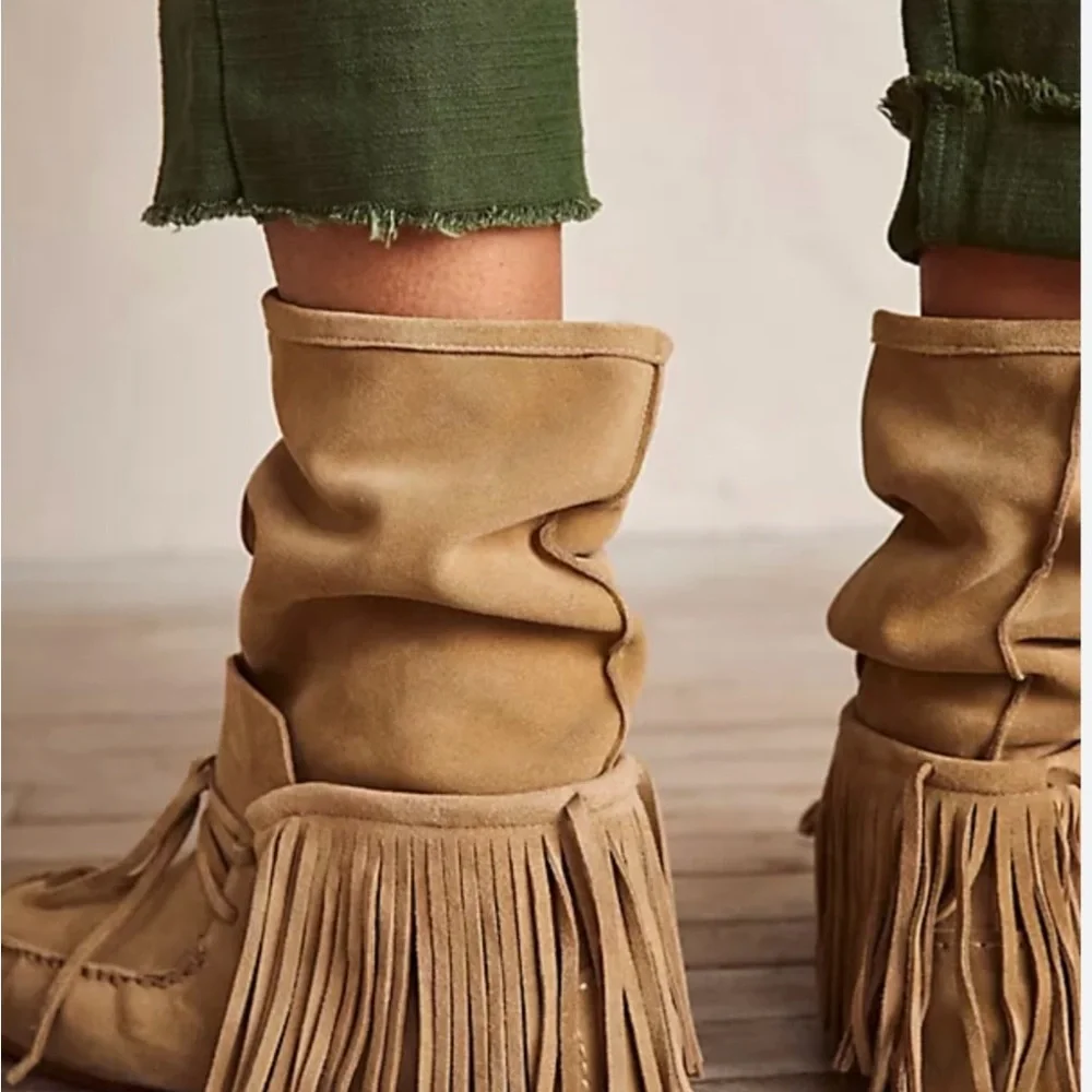 FREE PEOPLE MOONLIGHT MOCCASINS BY JEFFREY CAMPBELL. NWT/BOX. Size 10 - Picture 3 of 5